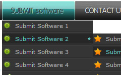 Horizontal Menü Css Homepage Frei Javascript Sliding Menu Template